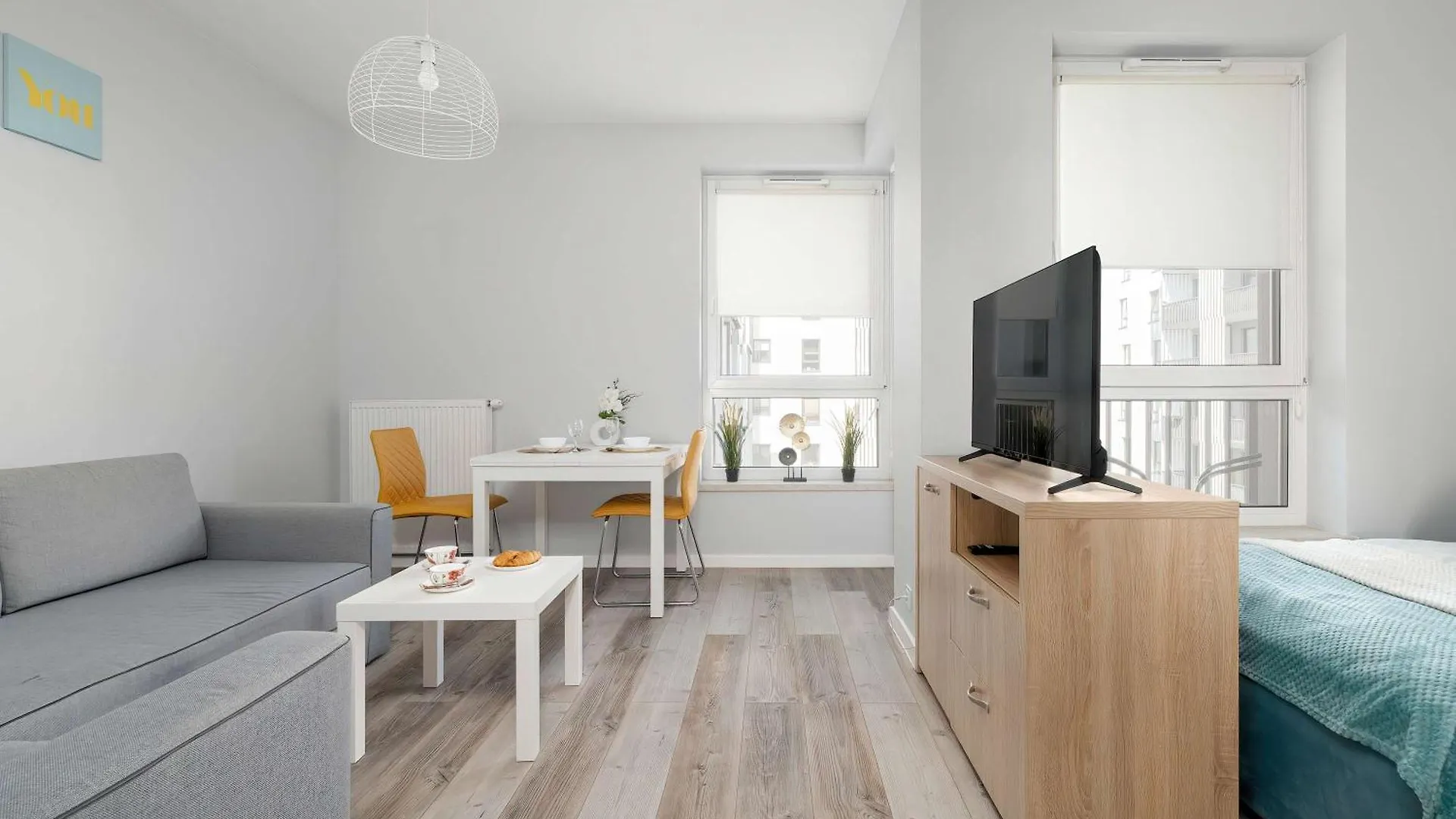 Cozy Studio Koscielna 17 In Poznan With Balcony 0*,